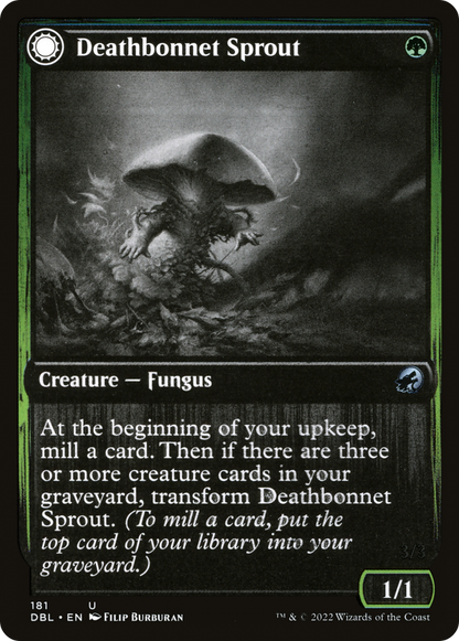 Deathbonnet Sprout // Deathbonnet Hulk (181) - Innistrad: Double Feature
