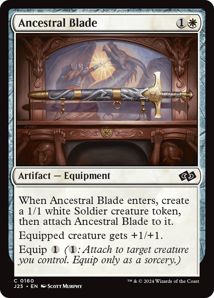 Ancestral Blade [Foundations Jumpstart] | Silver Goblin