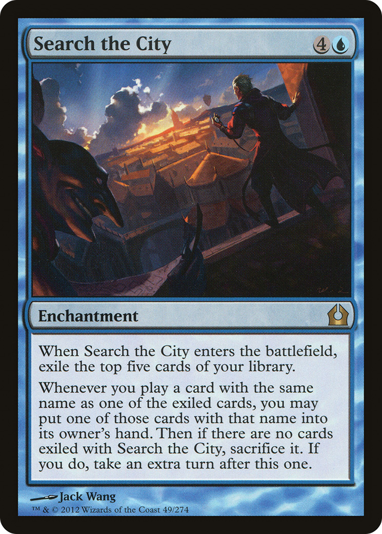 Search the City (049) Foil - Return to Ravnica