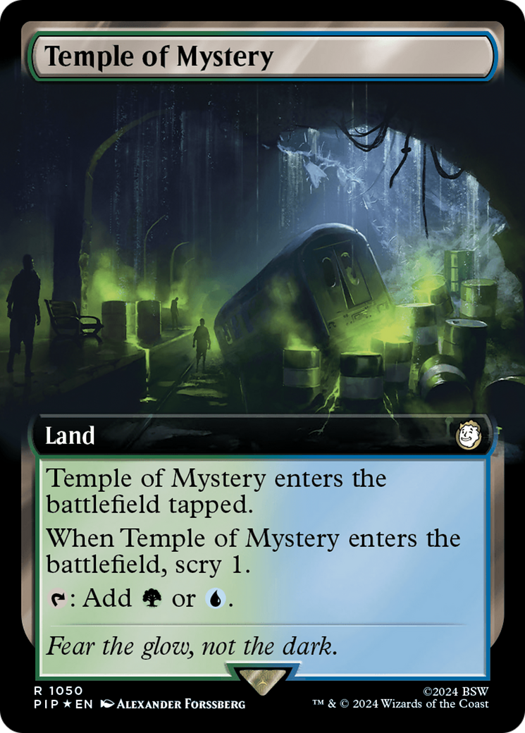 Temple of Mystery (Extended Art) (Surge Foil) [Fallout] | Silver Goblin