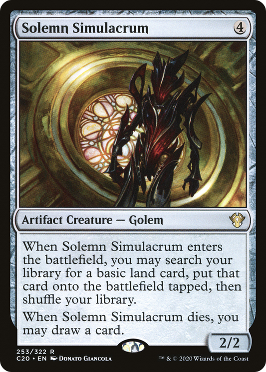 Solemn Simulacrum (253) - Commander 2020