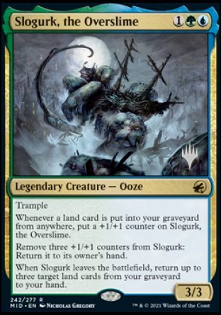 Slogurk, the Overslime (Promo Pack) [Innistrad: Midnight Hunt Promos] | Silver Goblin