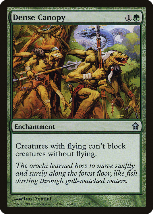Dense Canopy [Saviors of Kamigawa] Foil