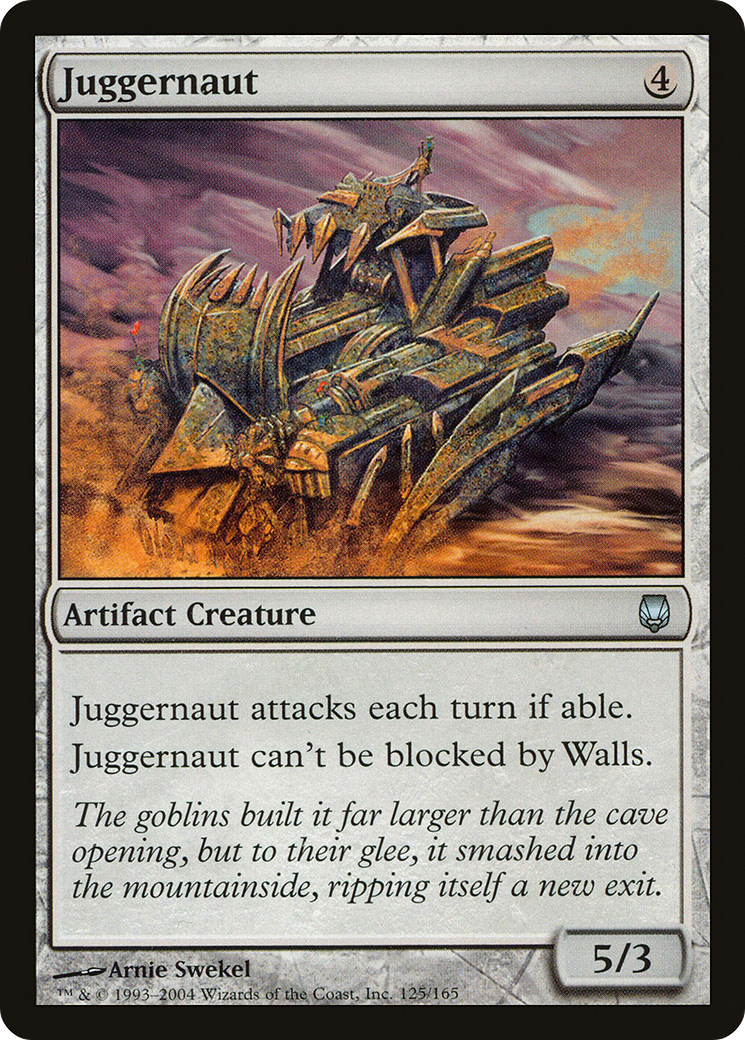 Juggernaut (125) Foil - Darksteel