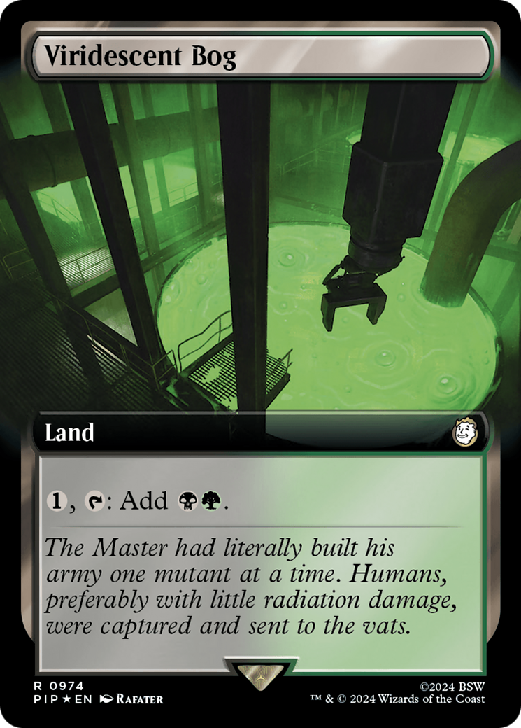 Viridescent Bog (Extended Art) (974) Surge Foil - Fallout
