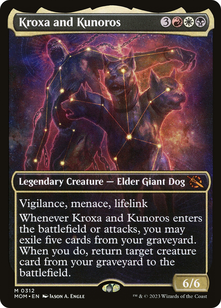 Kroxa and Kunoros (Showcase) (312) Foil - March of the Machine