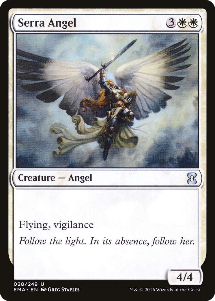Serra Angel (028) Foil - Eternal Masters