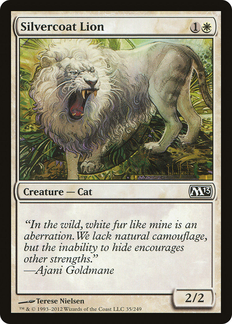 Silvercoat Lion (035) - Magic 2013
