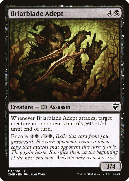 Briarblade Adept (111) Foil - Commander Legends