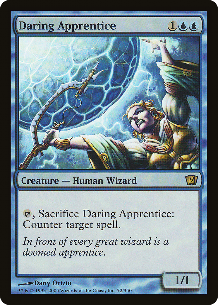 Daring Apprentice (072) Foil - Ninth Edition