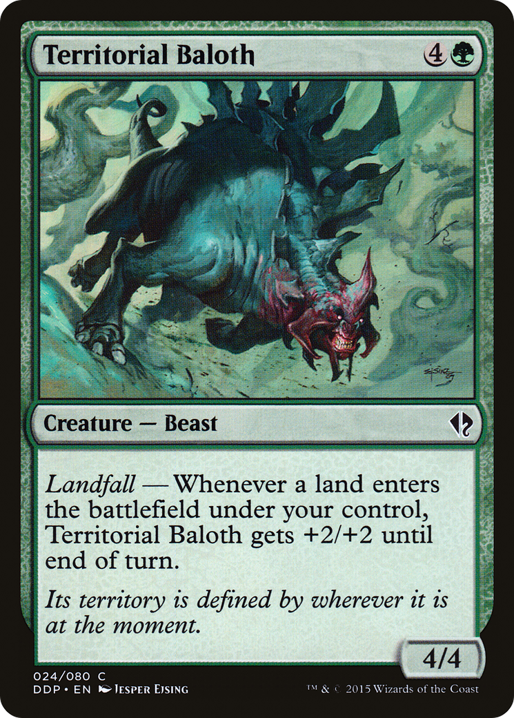 Territorial Baloth (024) - Duel Decks: Zendikar vs. Eldrazi