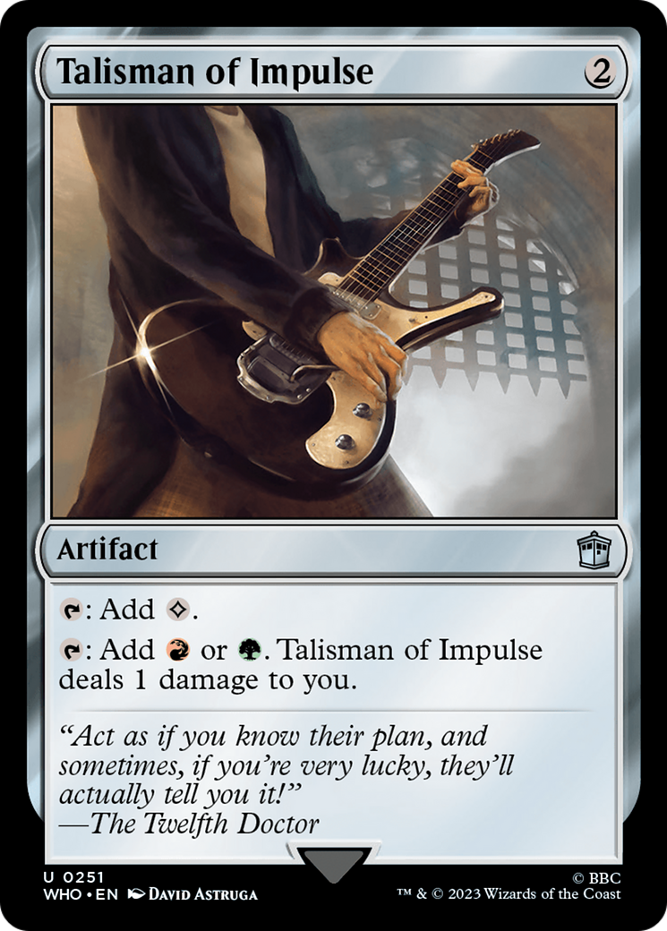 Talisman of Impulse [Doctor Who]