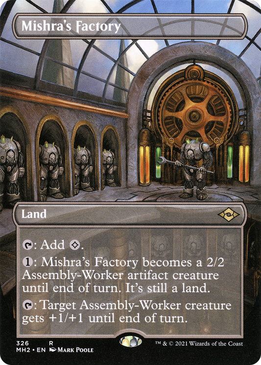 Mishra's Factory (Borderless) (326) - Modern Horizons 2