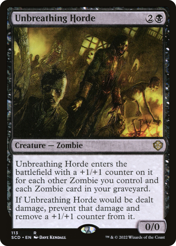 Unbreathing Horde (113) - Starter Commander Decks