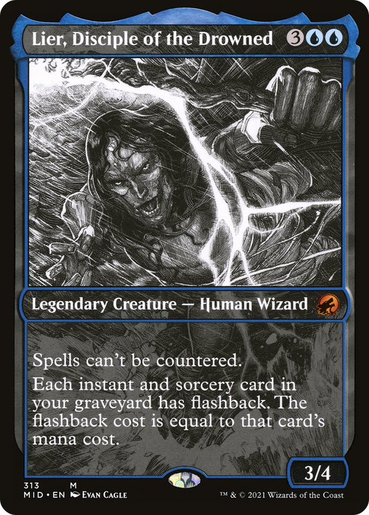 Lier, Disciple of the Drowned (Showcase) (313) - Innistrad: Midnight Hunt