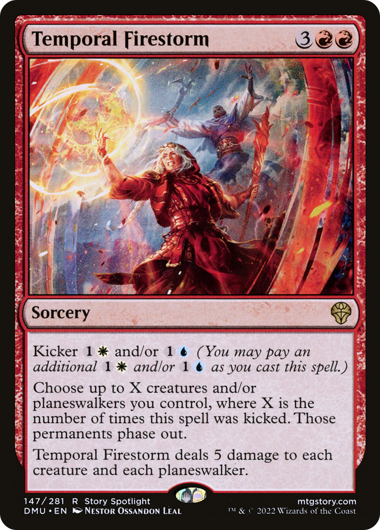 Temporal Firestorm [Dominaria United] Foil