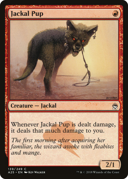 Jackal Pup (139) Foil - Masters 25