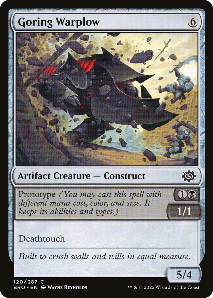 Goring Warplow (120) Foil - The Brothers' War