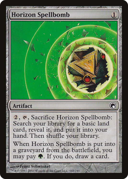Horizon Spellbomb (165) - Scars of Mirrodin