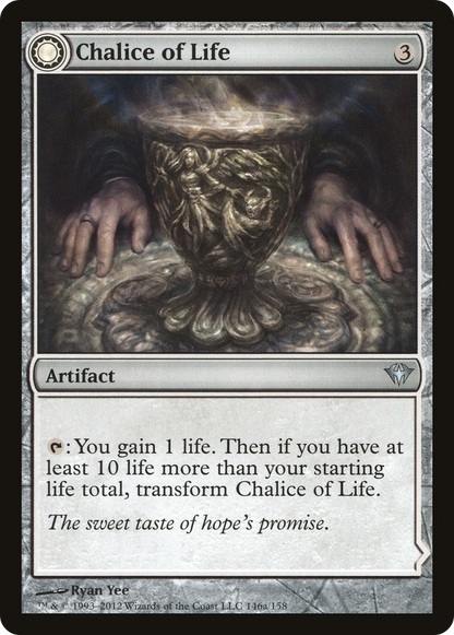 Chalice of Life // Chalice of Death [Dark Ascension] Foil