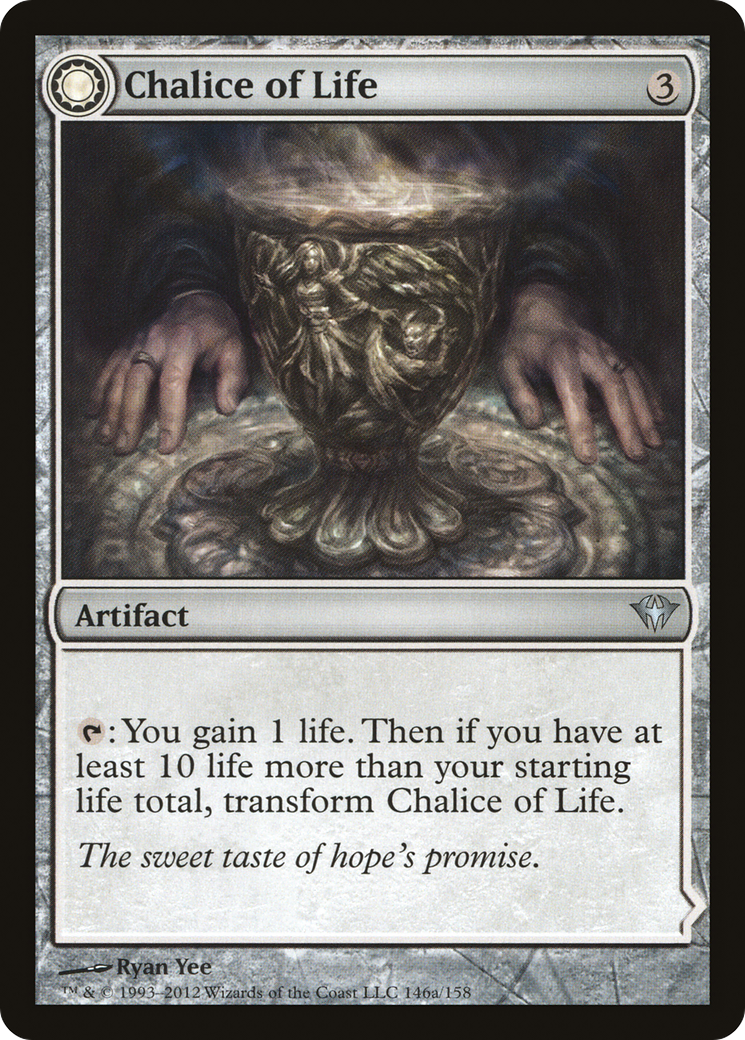 Chalice of Life // Chalice of Death [Dark Ascension] Foil
