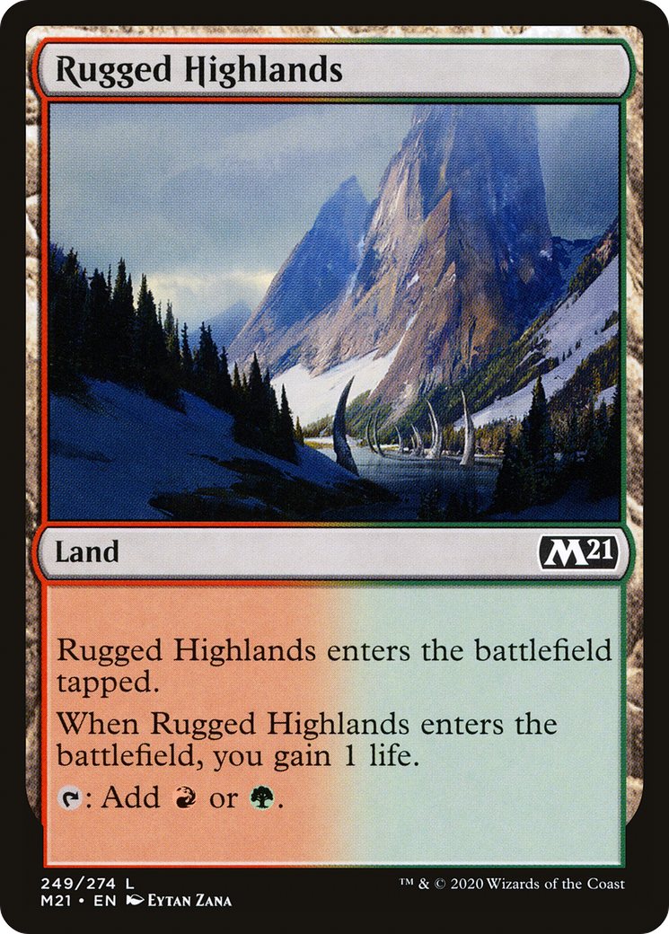 Rugged Highlands (249) - Core Set 2021
