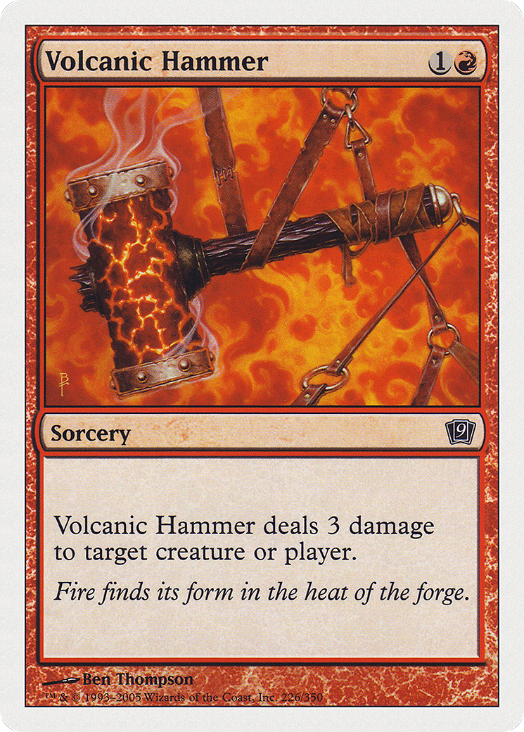 Volcanic Hammer (226) - Ninth Edition