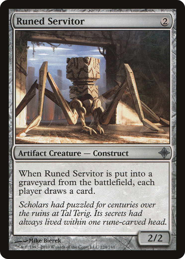 Runed Servitor (224) - Rise of the Eldrazi