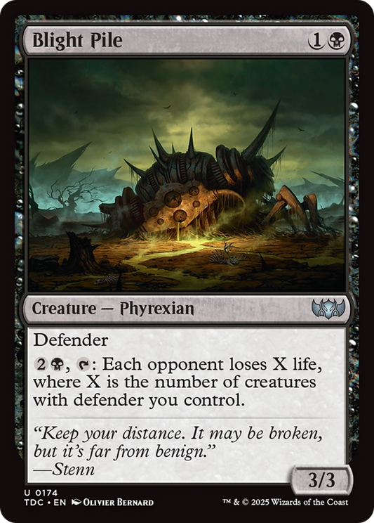Blight Pile (174) - Commander: Tarkir: Dragonstorm