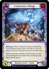 Coalescence Mirage (Yellow) [EVR145] (Everfest)  1st Edition Rainbow Foil | Silver Goblin