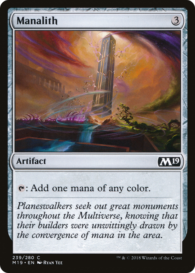 Manalith (239) Foil - Core Set 2019