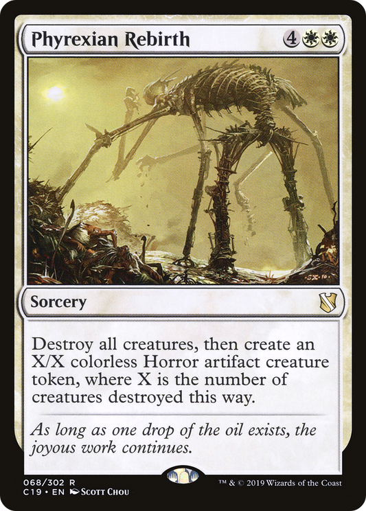 Phyrexian Rebirth (068) - Commander 2019