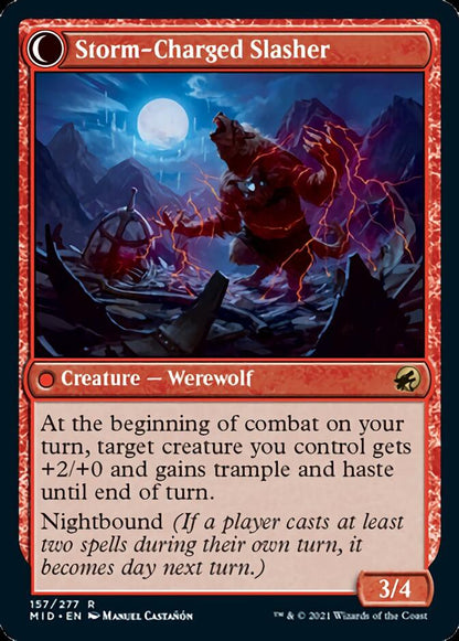 Reckless Stormseeker (157) Foil - Innistrad: Midnight Hunt