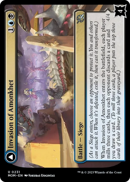 Invasion of Amonkhet // Lazotep Convert [March of the Machine] Foil