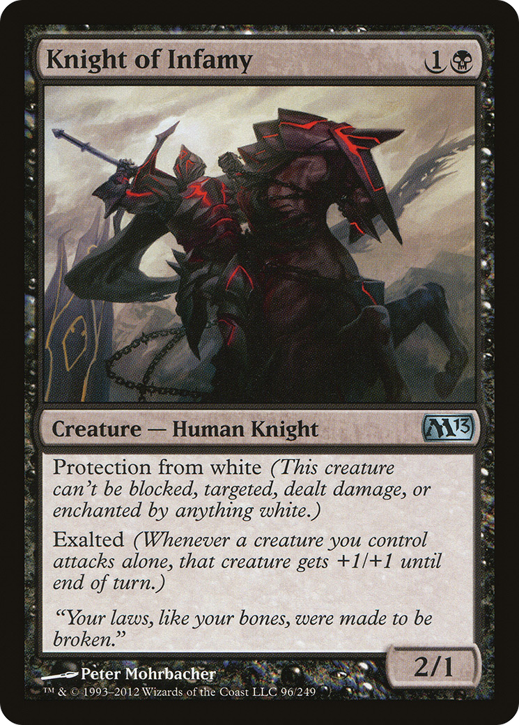 Knight of Infamy (096) - Magic 2013