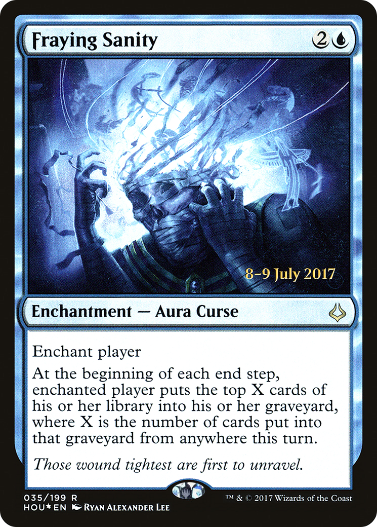 Fraying Sanity (035) Foil - Hour of Devastation Promos
