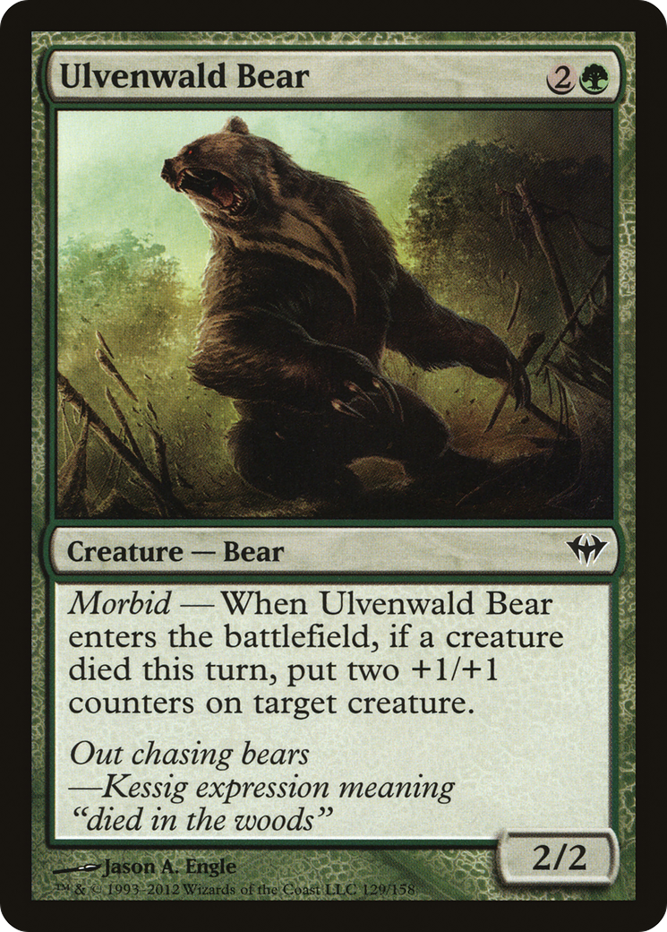 Ulvenwald Bear (129) - Dark Ascension