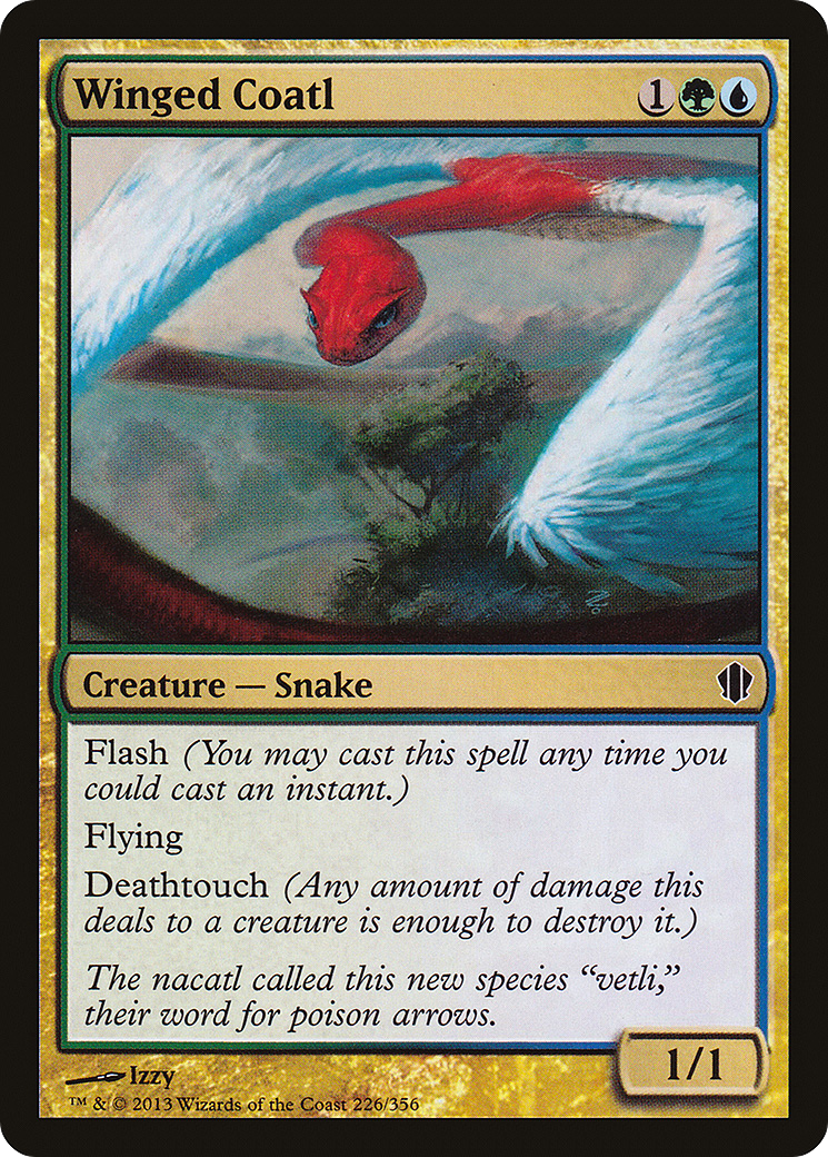 Winged Coatl [Commander 2013] | Silver Goblin