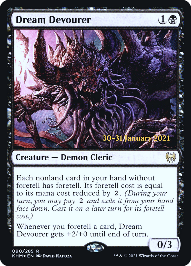 Dream Devourer (090) Foil - Kaldheim Promos