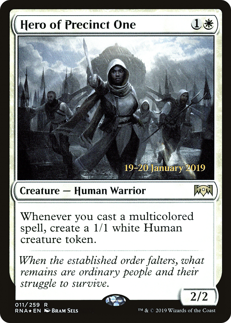 Hero of Precinct One (011) Foil - Ravnica Allegiance Promos