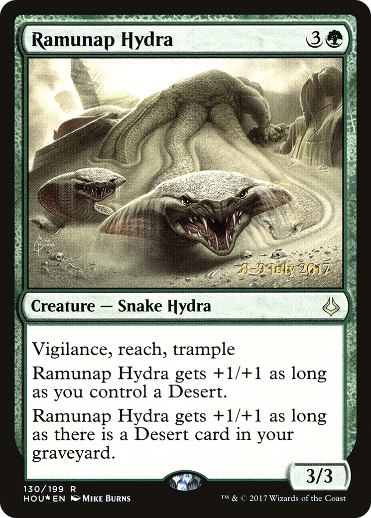 Ramunap Hydra (130) Foil - Hour of Devastation Promos