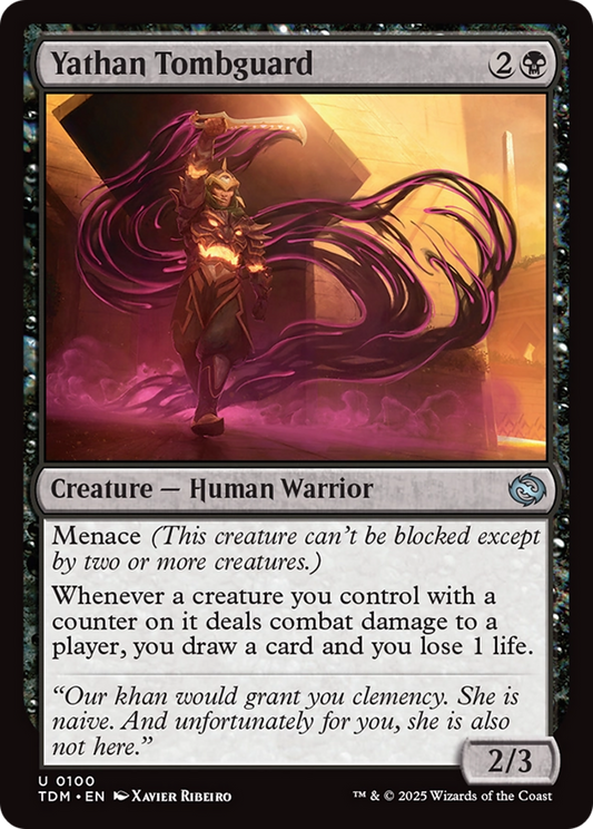 Yathan Tombguard (100) Foil - Tarkir: Dragonstorm