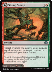 Stump Stomp // Burnwillow Clearing [Modern Horizons 3] | Silver Goblin