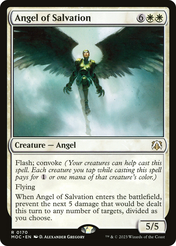 Angel of Salvation [March of the Machine Commander] | Silver Goblin