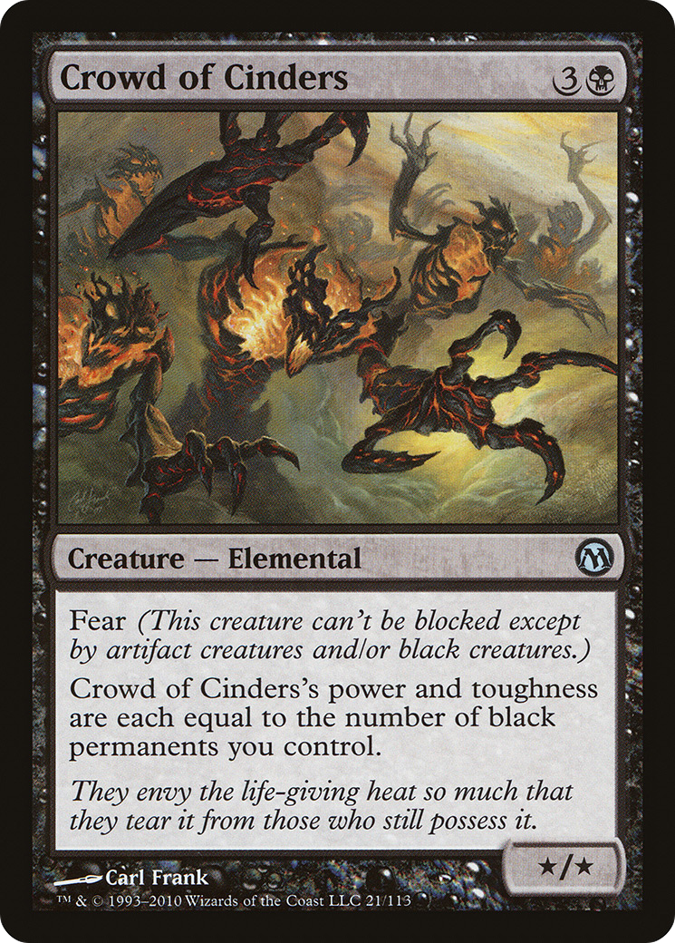 Crowd of Cinders (021) - Duels of the Planeswalkers