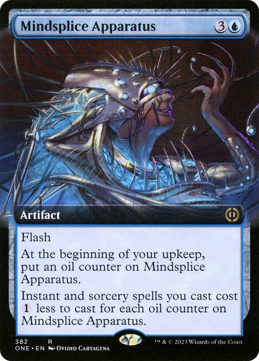 Mindsplice Apparatus (Extended Art) (382) - Phyrexia: All Will Be One