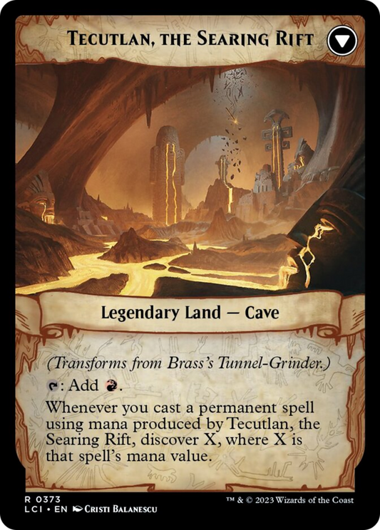 Brass's Tunnel-Grinder (135) Foil - The Lost Caverns of Ixalan