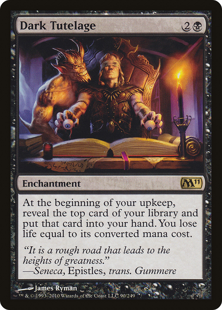 Dark Tutelage (090) Foil - Magic 2011