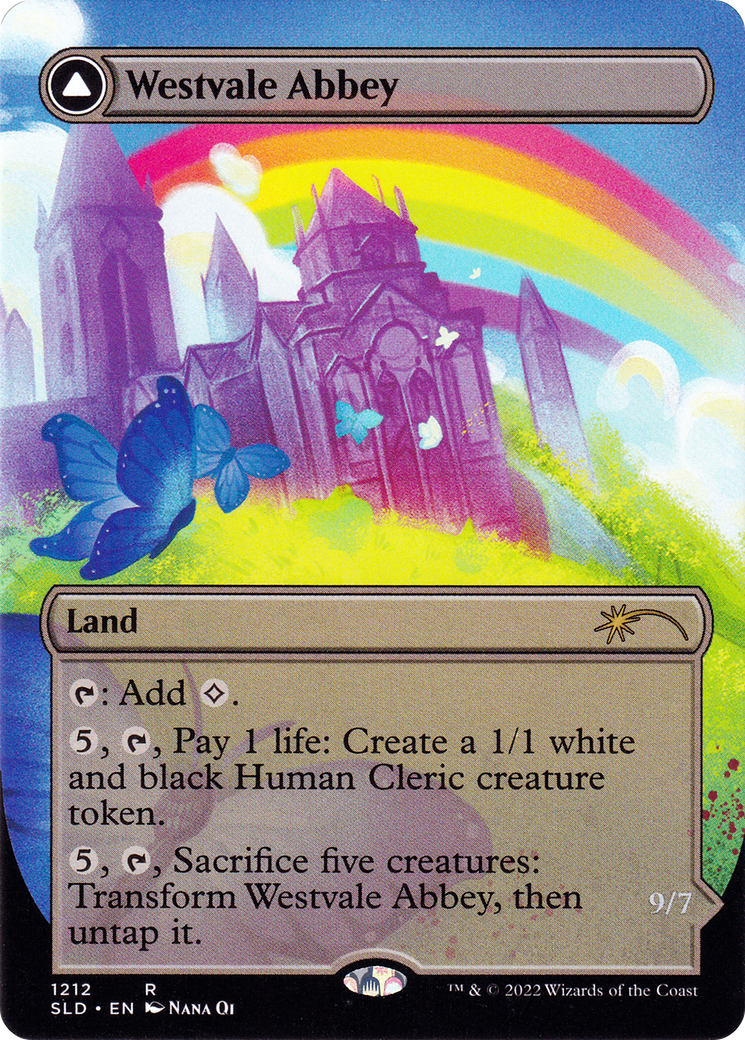 Westvale Abbey (Display Commander) – Thick Stock (1212) - Secret Lair Drop