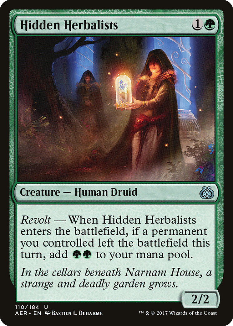 Hidden Herbalists (110) Foil - Aether Revolt